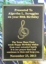 Algretha Scroggins 80th Birthday